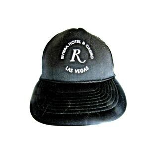 Las Vegas Trucker Hat Mesh & Snap Back 5 Panel Vintage Riviera Casino